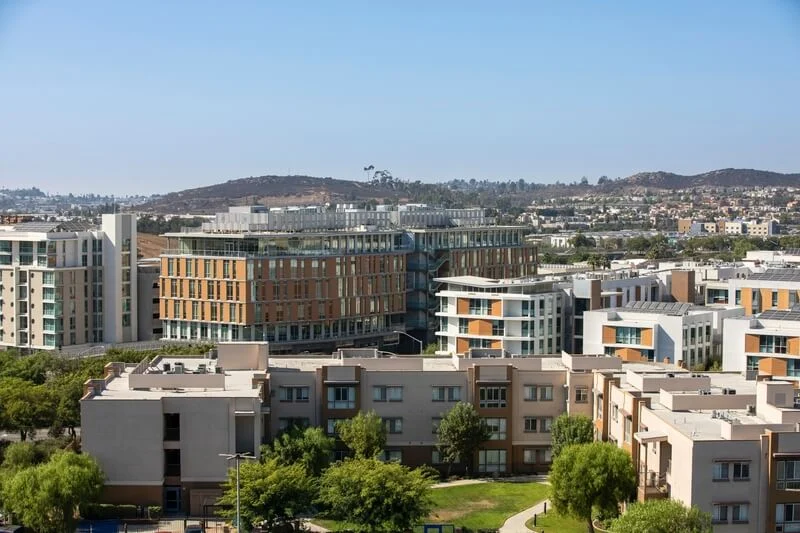 Downtown San Marcos, where Aquinas HVAC provides expert commercial HVAC services for offices, apartments, and mixed-use properties.